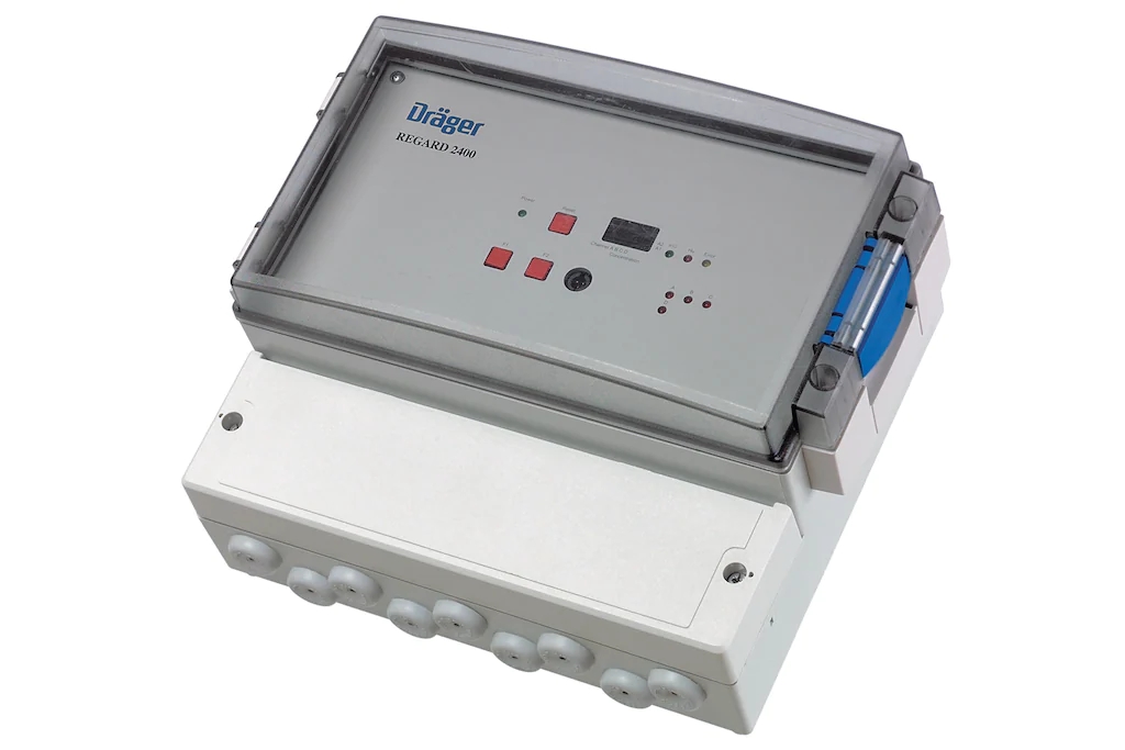 <b>DrägerREGARD®2400靈活小巧的控制裝置,用于檢測有毒氣體和氧氣以及易燃?xì)怏w和蒸氣</b>
