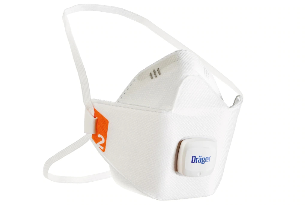 <b>Dräger X-plore® 1900高性能一次性防塵口罩</b>