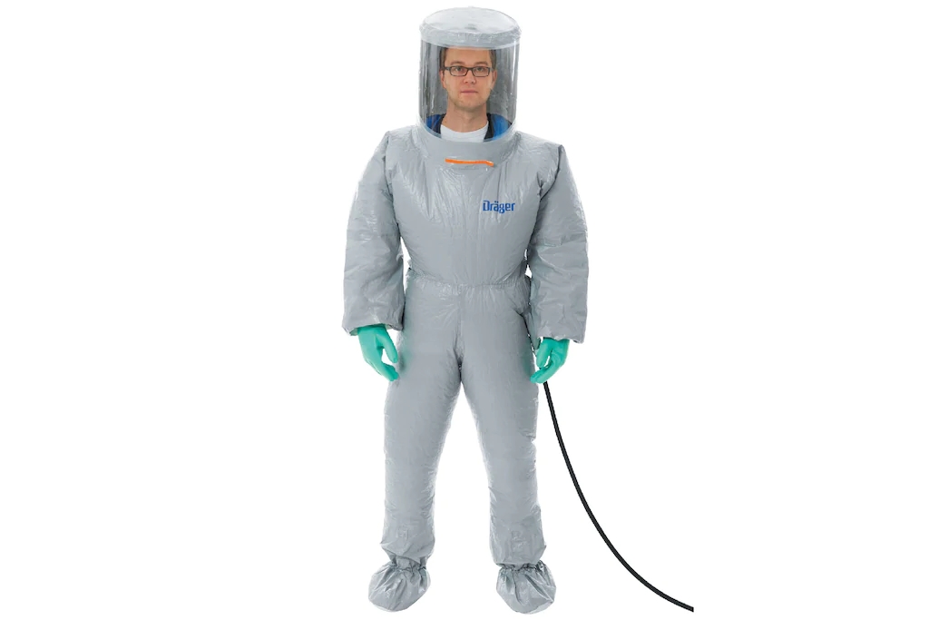 <b>Dräger SPC 3700是一款一次性恒流送風(fēng)防護(hù)服</b>
